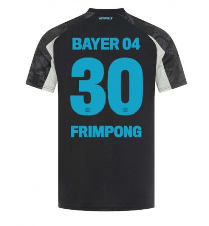 Köpa Fotbollströjor För Herr Bayer 04 Leverkusen Tredjetröja 2024/25 Jeremie Frimpong 30 Kortärmad