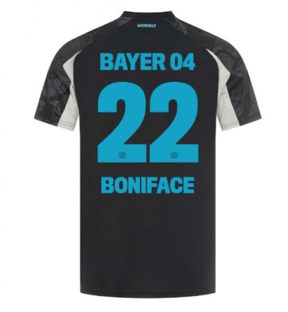 Köpa Fotbollströjor För Herr Bayer 04 Leverkusen Tredjetröja 2024/25 Victor Boniface 22 Kortärmad