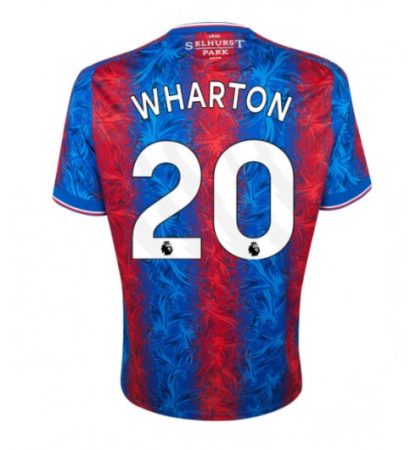 Köpa Fotbollströjor För Herr Crystal Palace Hemmatröja 2024/25 Adam Wharton 20 Kortärmad