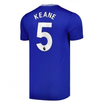 Köpa Fotbollströjor För Herr Everton Hemmatröja 2024/25 Michael Keane 5 Kortärmad