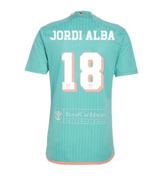 Köpa Fotbollströjor För Herr Inter Miami Tredjetröja 2024/25 Jordi Alba 18 Kortärmad