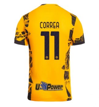 Köpa Fotbollströjor För Herr Inter Milan Tredjetröja 2024/25 Joaquin Correa 11 Kortärmad