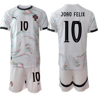 Köpa Fotbollströjor För Herr Portugal Bortatröja 2025/26 Joao Felix 10 Kortärmad (+ Korta byxor)