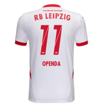 Köpa Fotbollströjor För Herr RB Leipzig Hemmatröja 2024/25 Lois Openda 11 Kortärmad