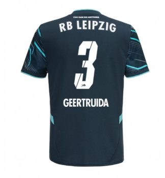 Köpa Fotbollströjor För Herr RB Leipzig Tredjetröja 2024/25 Lutsharel Geertruida 3 Kortärmad