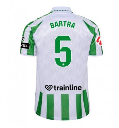 Köpa Fotbollströjor För Herr Real Betis Hemmatröja 2024/25 Marc Bartra 5 Kortärmad