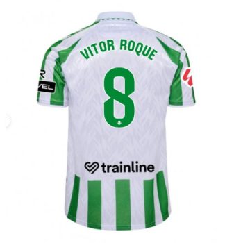 Köpa Fotbollströjor För Herr Real Betis Hemmatröja 2024/25 Vitor Roque 8 Kortärmad