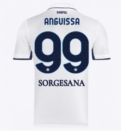 Köpa Fotbollströjor För Herr SSC Napoli Bortatröja 2024/25 Frank Anguissa 99 Kortärmad