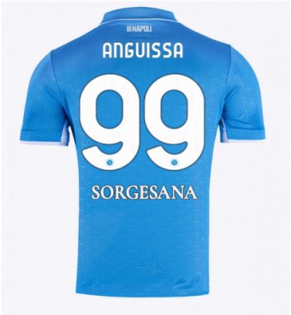 Köpa Fotbollströjor För Herr SSC Napoli Hemmatröja 2024/25 Frank Anguissa 99 Kortärmad