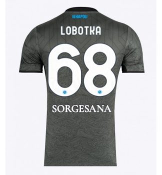 Köpa Fotbollströjor För Herr SSC Napoli Tredjetröja 2024/25 Stanislav Lobotka 68 Kortärmad