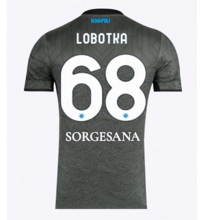 Köpa Fotbollströjor För Herr SSC Napoli Tredjetröja 2024/25 Stanislav Lobotka 68 Kortärmad