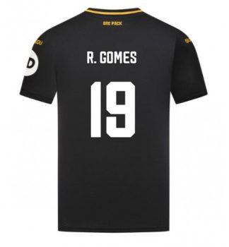 Köpa Fotbollströjor För Herr Wolves FC Bortatröja 2024/25 Rodrigo Gomes 19 Kortärmad