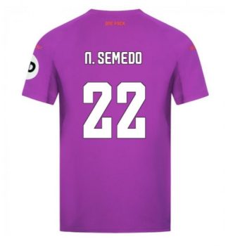 Köpa Fotbollströjor För Herr Wolves FC Tredjetröja 2024/25 Nelson Semedo 22 Kortärmad