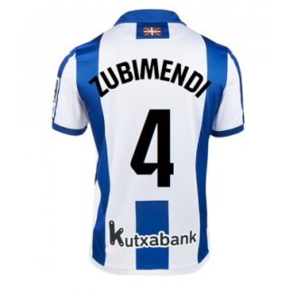 Real Sociedad Martin Zubimendi #4 Hemmatröja 2024-25 Kortärmad